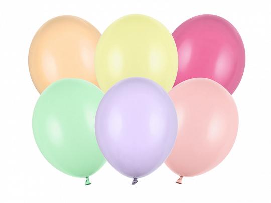 BALONY STRONG PASTEL MIX 30CM A'50