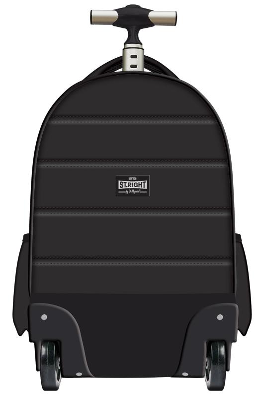 PLECAK NA KÓŁKACH ST.BLACK VINTAGE STRIGHT TB-01
