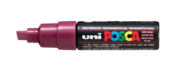 MARKER UNI PC-8K POSCA CIEMNO CZERWONY NR 60