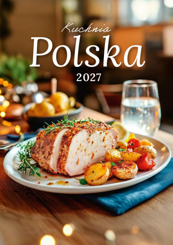 KALENDARZ ŚCIENNY A4 KUCHNIA POLSKA AREX