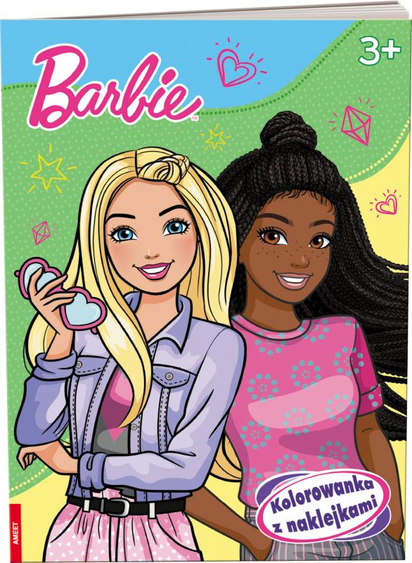 KSIĄŻECZKA BARBIE DREAMHOUSE ADVENTURES. KOLOROWANKA Z NAKLEJKAMI