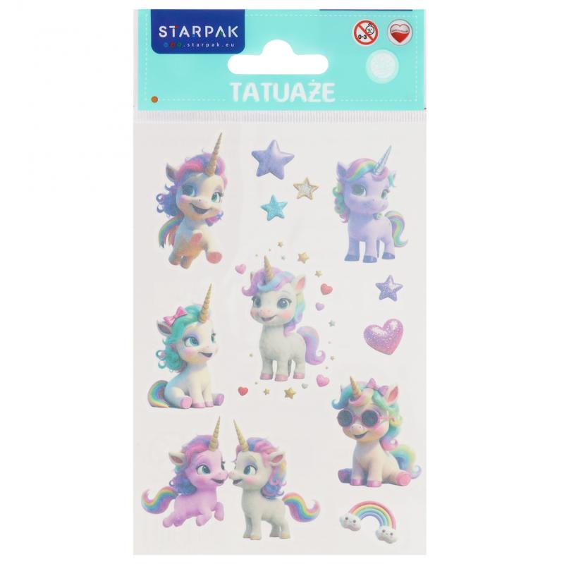 TATUAŻ NA PRZEDMIOT UNICORN 3 100X190 S-BOO PBH 1 1000