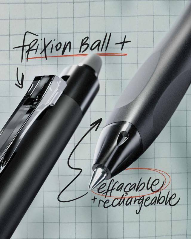 PIÓRO PILOT KULKOWE FRIXION BALL PLUS CZARNY