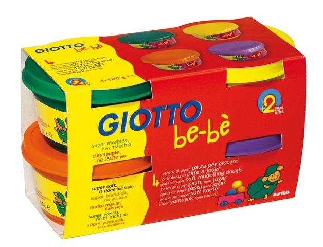 CIASTOLINA 4X100GR. BEBE GIOTTO