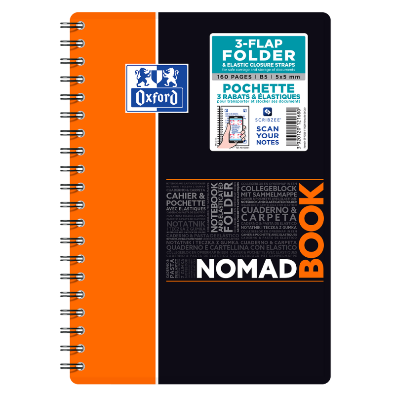 KOŁONOTATNIK B5/80 # OXFORD NMDBK