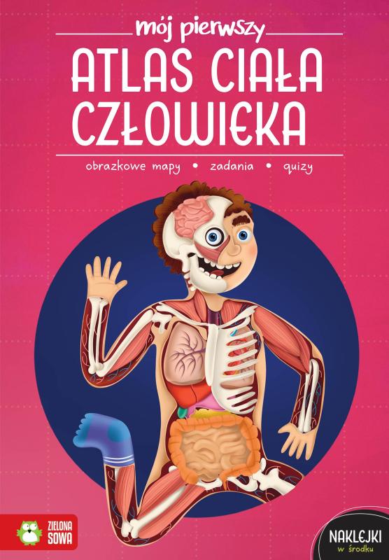 KSIĄŻECZKA MÓJ PIERWSZY ATLAS CIAŁA CZŁOWIEKA