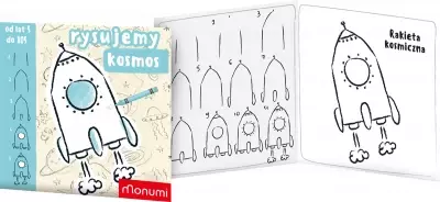 KSIĄŻECZKA RYSUJEMY KOSMOS MONUMI