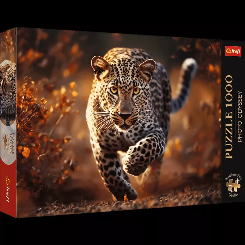 PUZZLE 1000 TREFL DZIKI LEOPARD