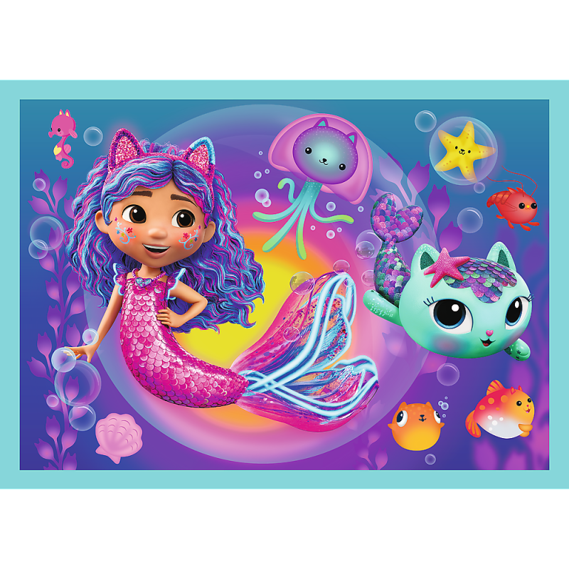 PUZZLE 4W1 TREFL GABBYS GREAT ADVENTURE