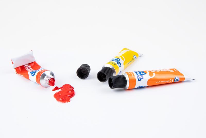 FARBY TEMPERA W TUBACH 12 ML 12 KOL. COLORINO / MINNIE /