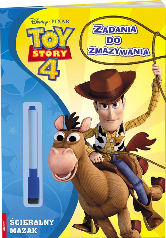 KSIĄŻECZKA TOY STORY 4.ZADANIA DO ZMAZYWANIA