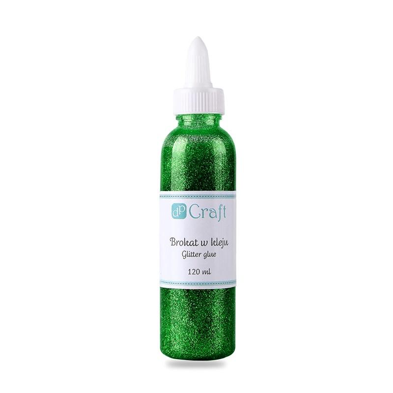 BROKAT W KLEJU 120ML-DARK GREEN