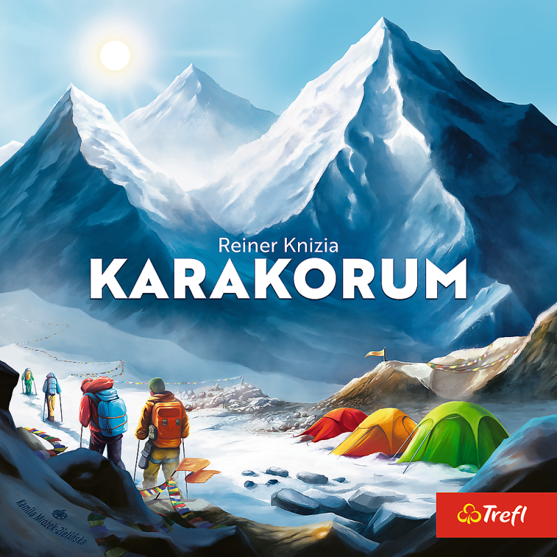 GRA TREFL KARAKORUM KNIZIA KING OF THE MOUNTAINS
