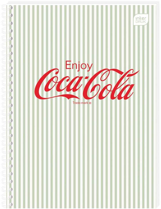 KOŁOZESZYT A6/80 # SOFT TOUCH COCA COLA