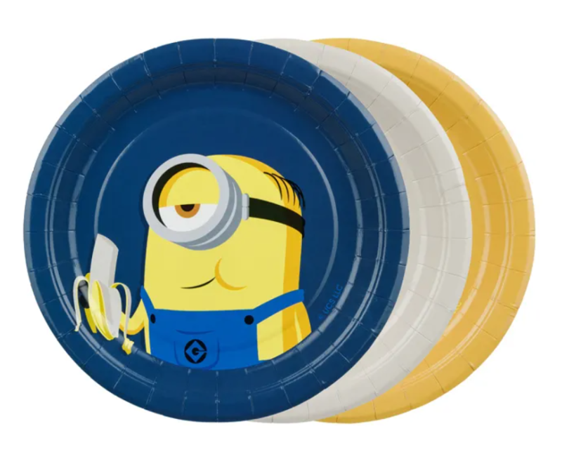 TALERZYKI MINIONKI 18CM MIX
