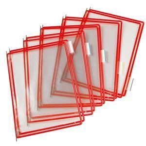 TARIFOLD PANEL PREZENT.A4 10SZT CZERWONE