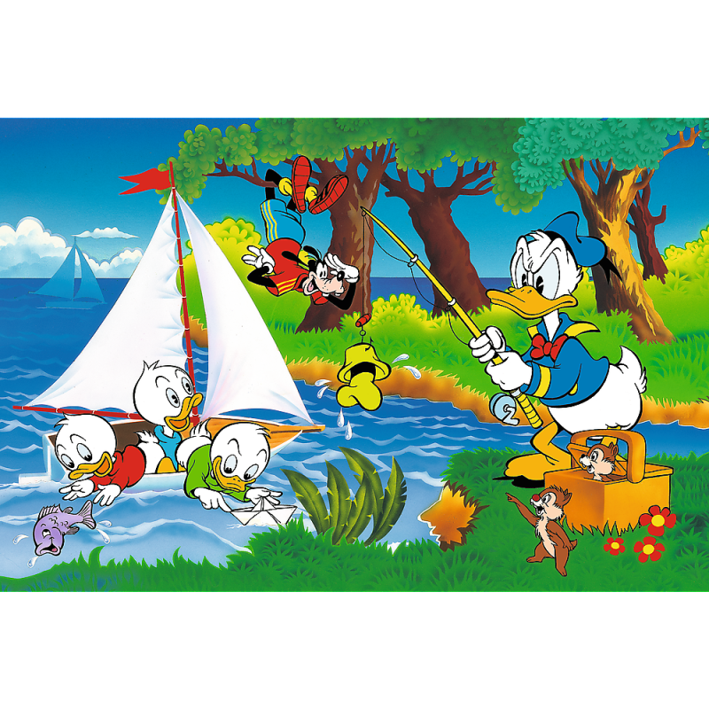 PUZZLE 160 TREFL PRZYGODA NAD JEZIOREM