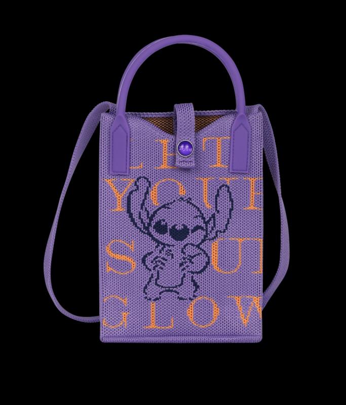 TOREBKA NA RAMIĘ - PURPLE - STITCH PASTEL DISNEY FASHION