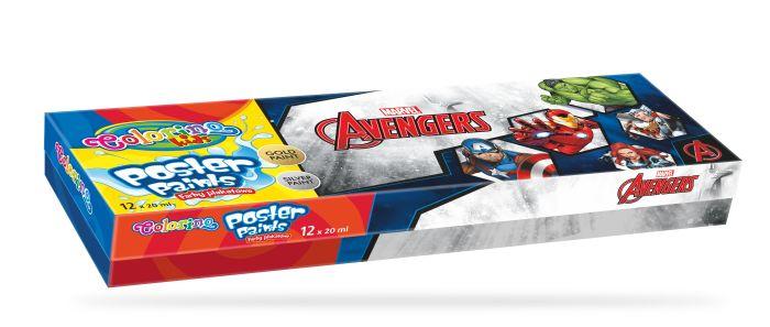 FARBY PLAKATOWE 12/20ML AVENGERS COLORINO