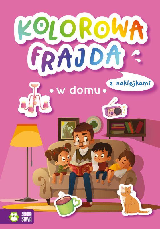 KSIĄŻECZKA KOLOROWA FRAJDA.W DOMU
