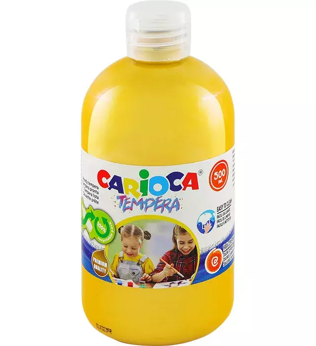 FARBA TEMPERA 500ML ZŁOTA CARIOCA (40427/19)