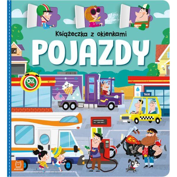 KSIĄŻECZKA Z OKIENKAMI. POJAZDY