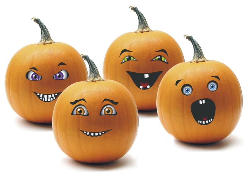 NAKLEJKI NA DYNIE HALLOWEEN