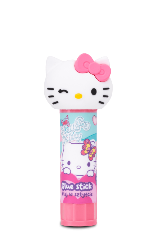 KLEJ W SZTYFCIE 8 G - DISPLAY 16 SZT MIX - PINK 1HELLO KITTY