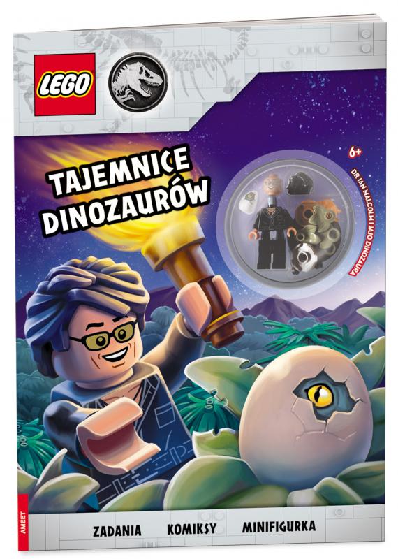 KSIĄŻECZKA LEGO JURASSIC WORLD. TAJEMNICE DINOZAURÓW
