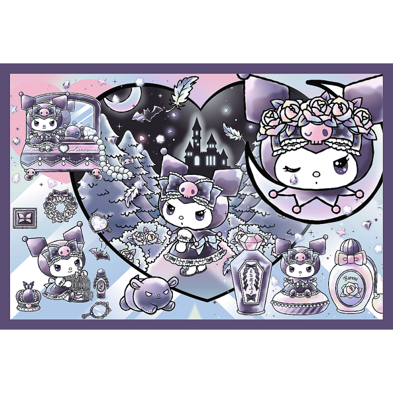 PUZZLE 4X250 TREFL PSOTY KUROMI
