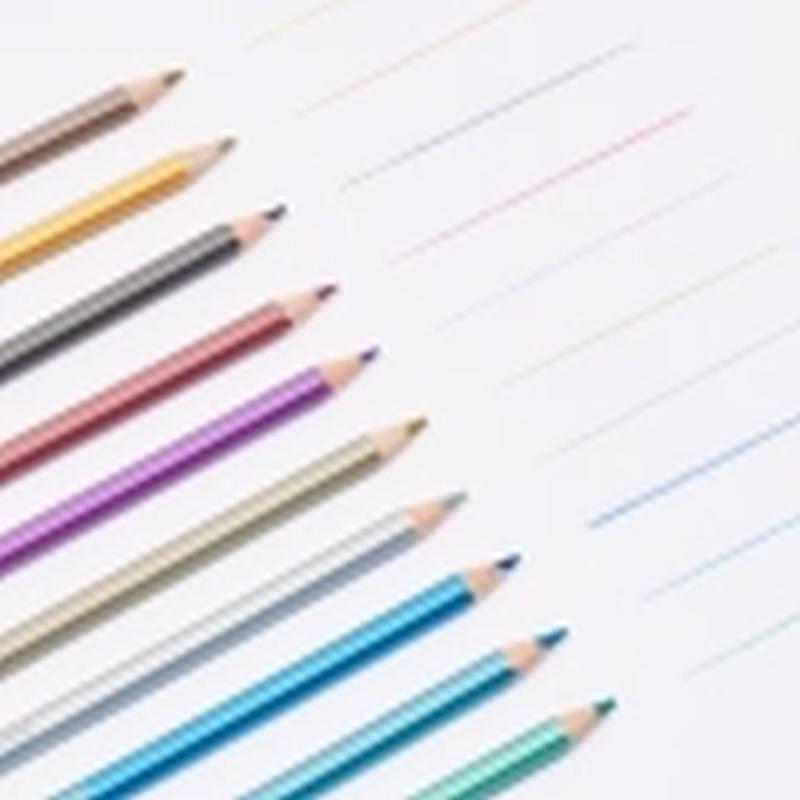 KREDKI 12 PELIKAN METALLIC HEXAGONALNE