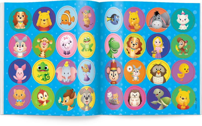 KSIĄŻECZKA DISNEY MALUCH. KOLORUJ WEDŁUG LINII