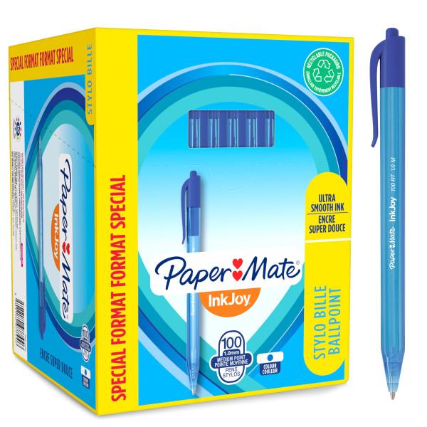 DŁUGOPIS PAPER INKJOY 100 RT NIEBIES M A100
