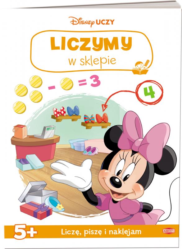 KSIĄŻECZKA DISNEY UCZY MINNIE. LICZYMY W SKLEPIE