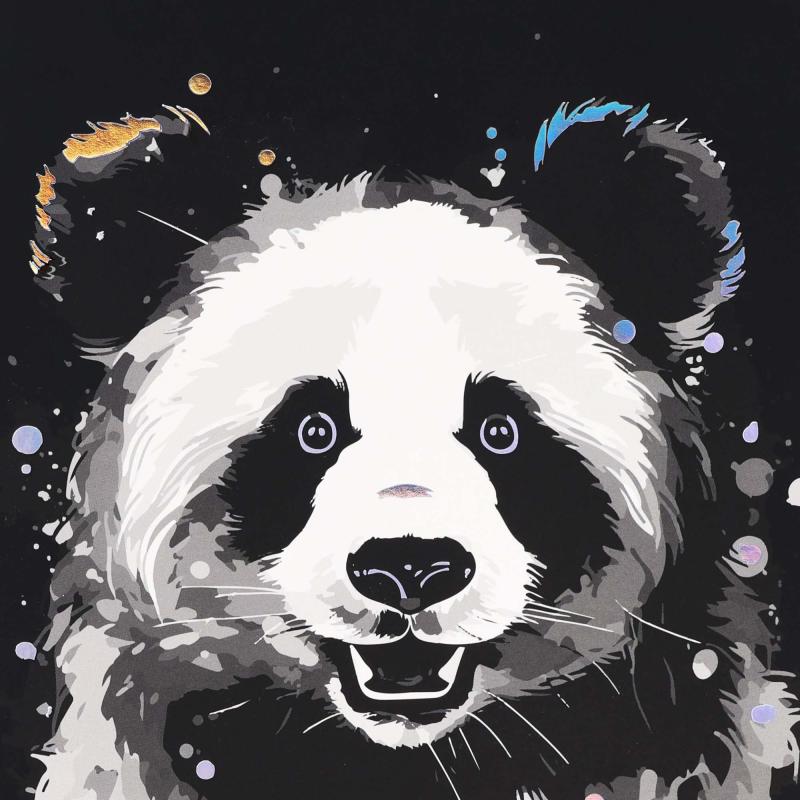 KOŁOZESZYT B5/100# PANDA CZARNY 80G STRIGO