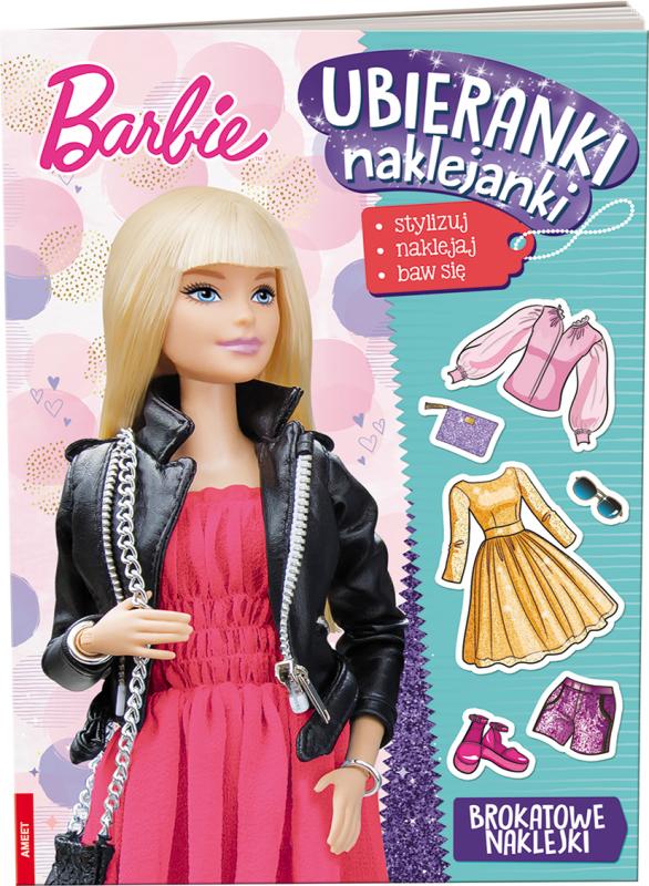 KSIĄŻECZKA BARBIE.UBIERANKI NAKLEJANKI