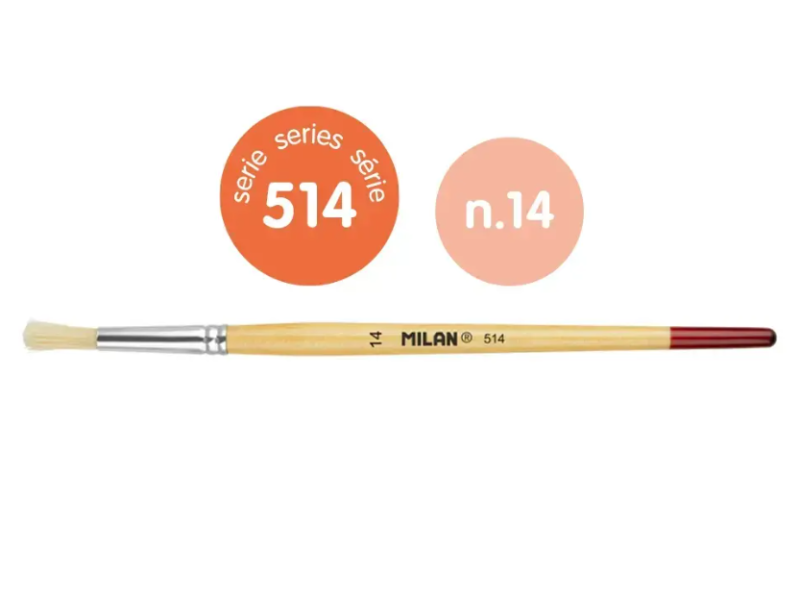 PĘDZEL MILAN NR 14 SERIA 514 A/6