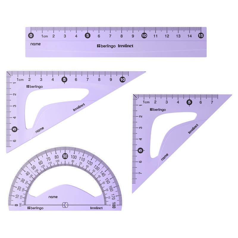 ZESTAW GEOMETRYCZNY BERLINGO INSTINCT MAŁY 15CM