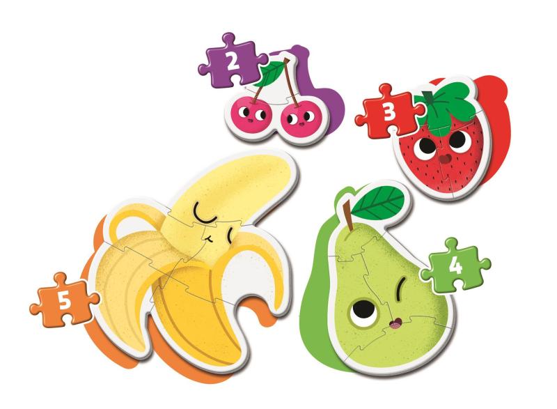 MOJE PIERWSZE PUZZLE FRUITS