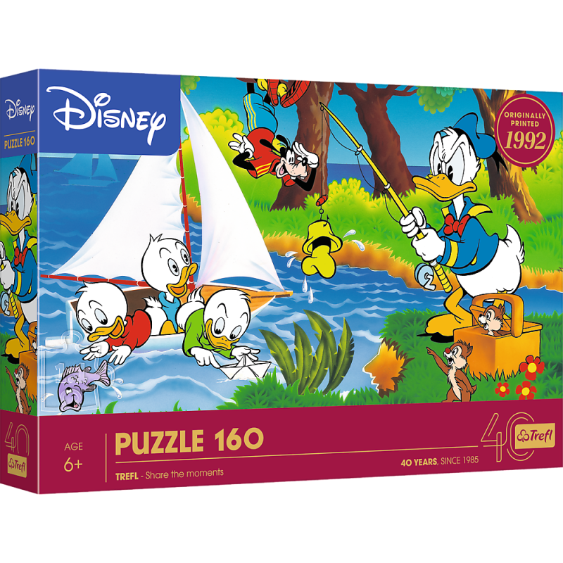 PUZZLE 160 TREFL PRZYGODA NAD JEZIOREM