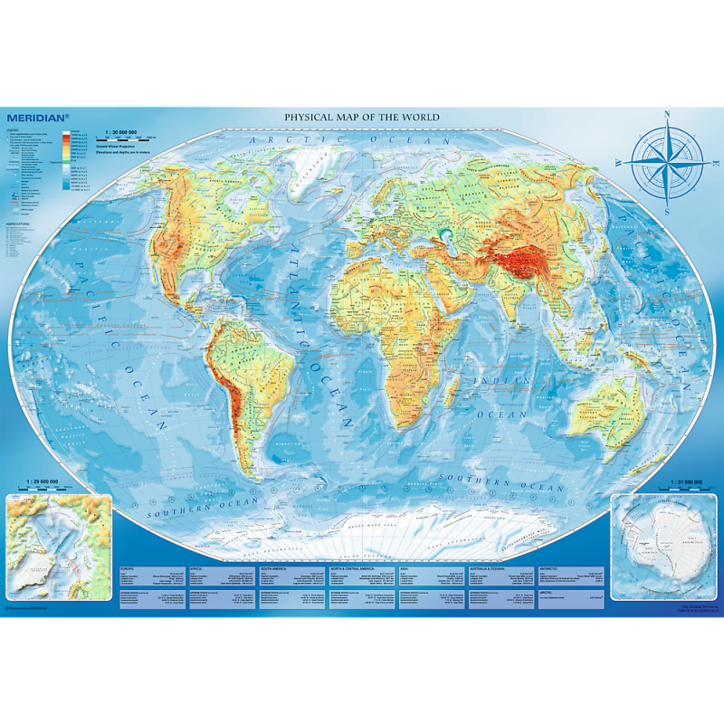 PUZZLE 4000 TREFL WIELKA MAPA FIZYCZNA ŚWIATA