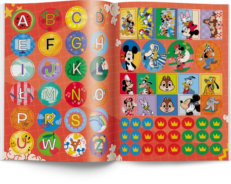 KSIĄŻECZKA DISNEY UCZY MIKI. KALIGRAFIA BANER
