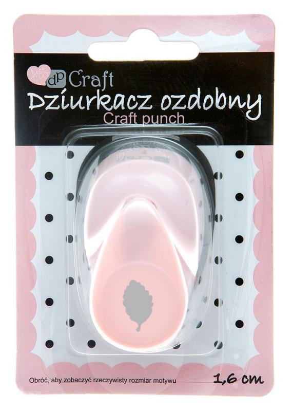 DZIURKACZ OZD. 1,6CM BRZOZA