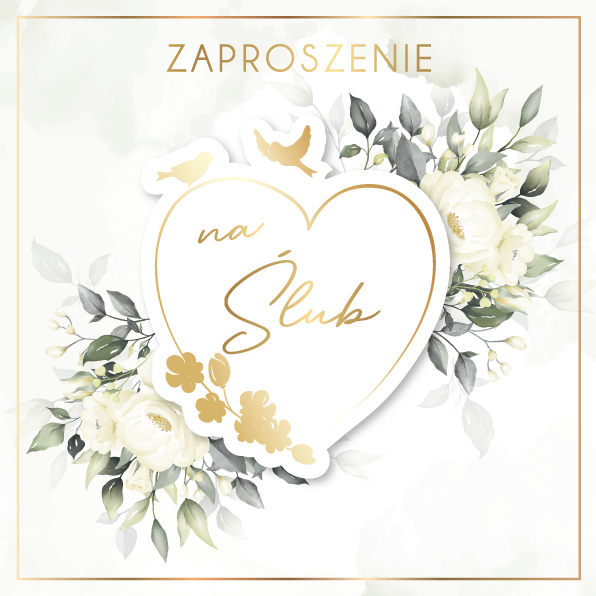 ZAPROSZENIA ZPB PREMIUM OGÓLNE A5 ARMIN