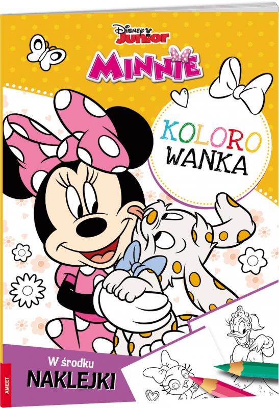 KSIĄŻECZKA DISNEY MINNIE.KOLOROWANKA