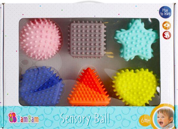 ZESTAW FIGUR SENSORYCZNYCH 6SZT WB 0/12