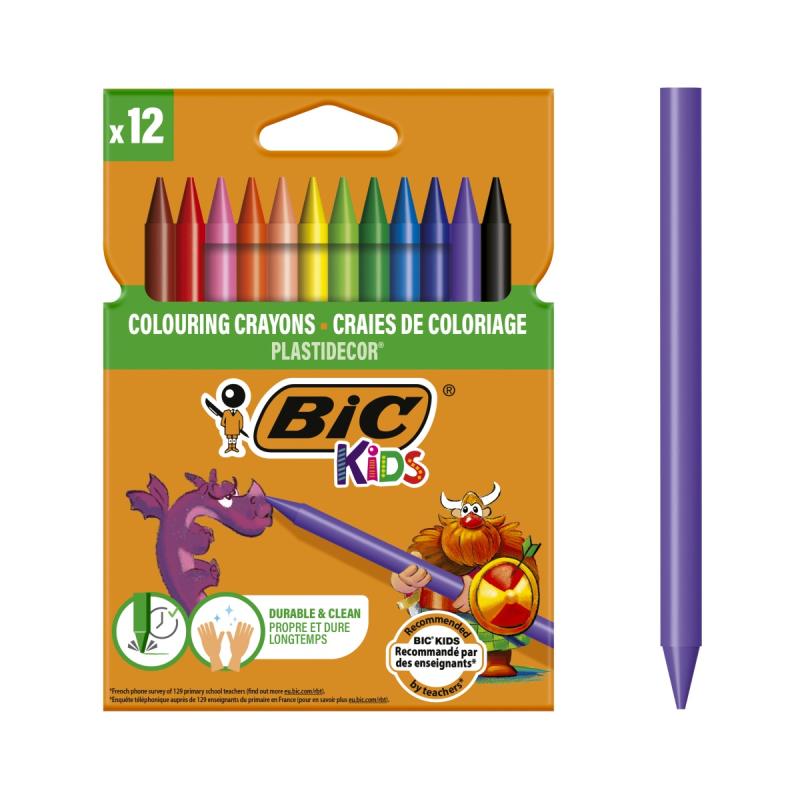 KREDKI 12 BIC PLASTIDECOR