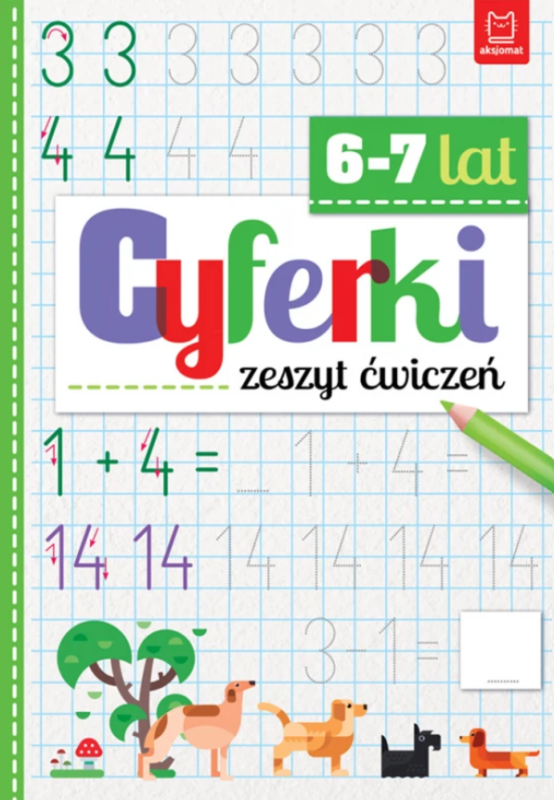 KSIĄŻECZKA CYFERKI ZESZYT ĆWICZEŃ