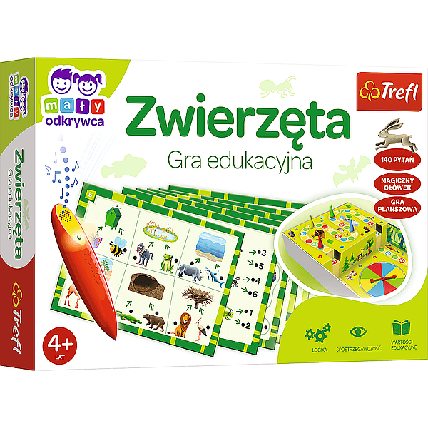 GRA ZWIERZĘTA MAGICZNY OŁÓWEK