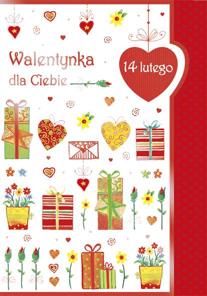 LAURKA A5 WYCIN.CHROMOLUX POLMAK WALENTYNKI